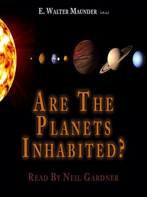 cover image of Are the Planets Inhabited?